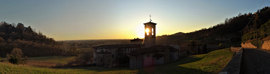 Tramonto al Monastero di Astino